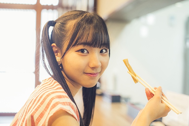 【#SKE48の彼女とラーメンなう vol.21】チームEの末永桜花ちゃんと中華そばを食べたら…♥