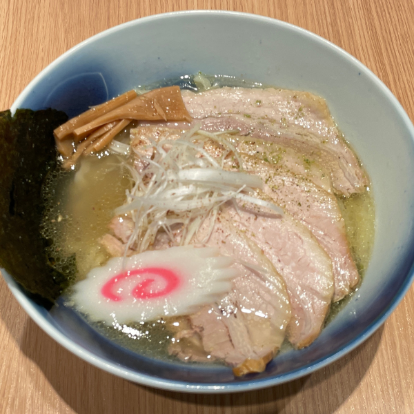 チャーシュー二色山椒塩ラーメン