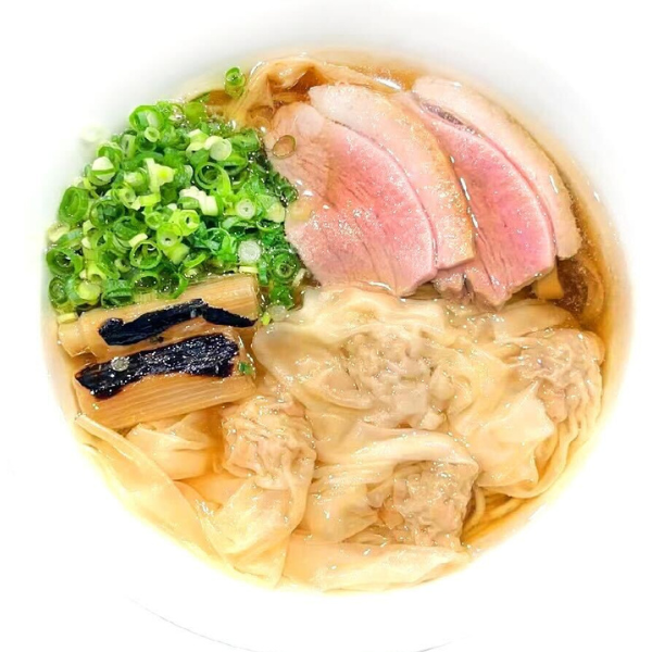 鴨ワンタン麺