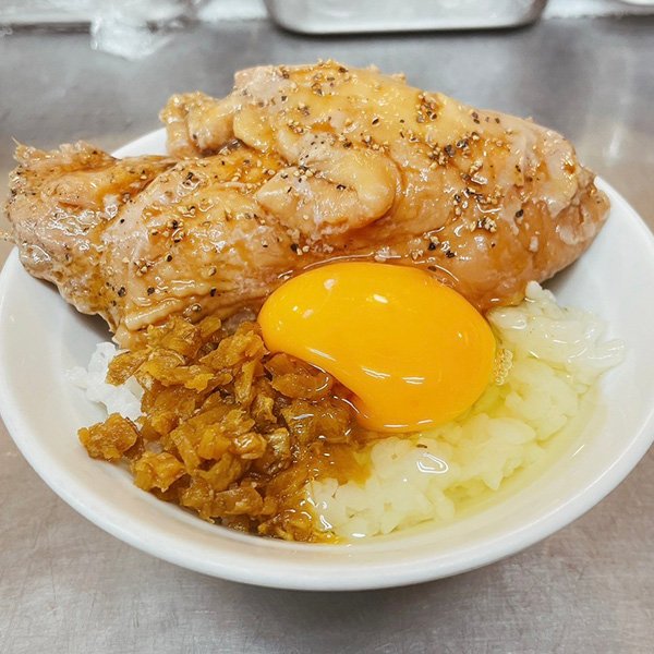 飲む親子丼