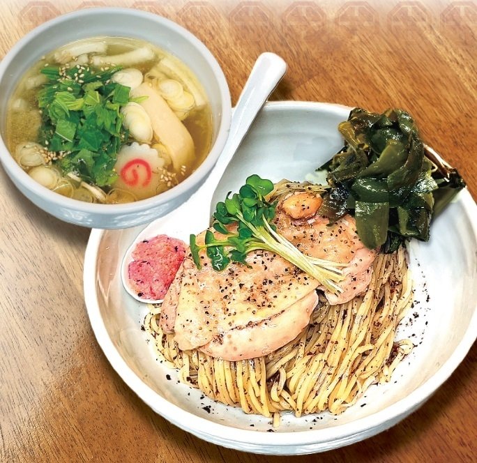 しそ昆布和え梅生姜つけ麺