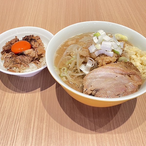 ラーメン豚丼セット