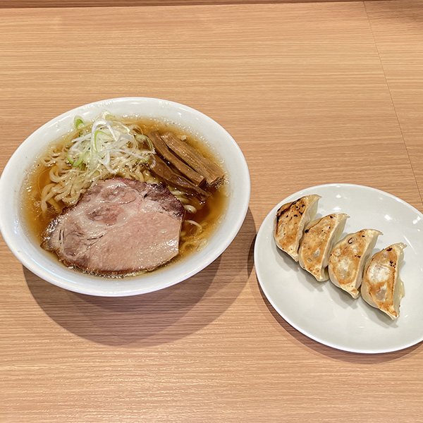 ラーメン餃子セット