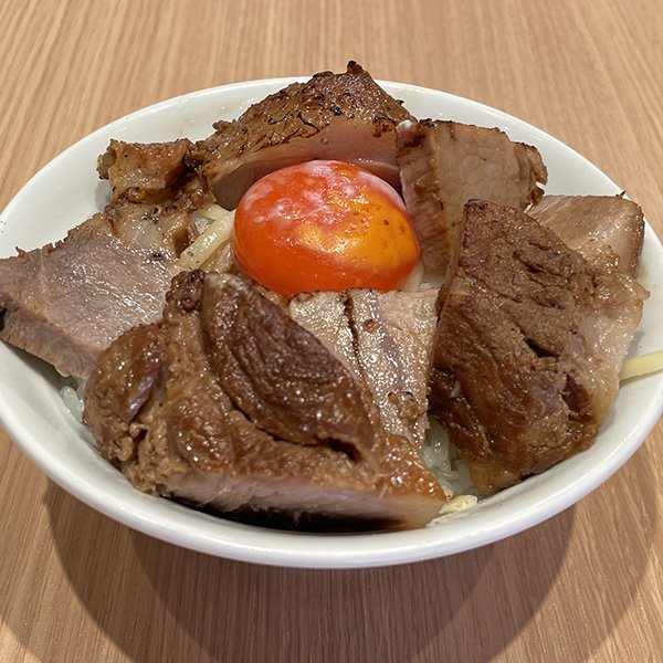 クリスマスチャーシュー丼