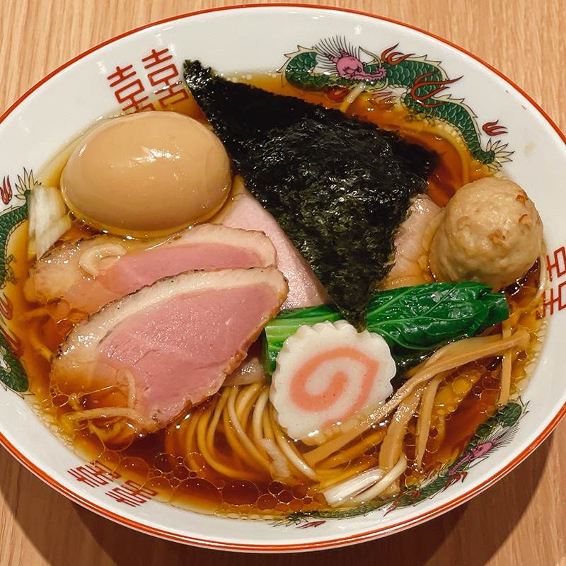 【限定】特製 手火山式鰹の中華そば（醤油）